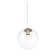 STL LUCE Sus. SL1150.203.01. Liora. 1x40 W, E27, 25x25 cm, matte gold color