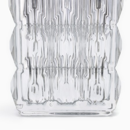Vase "Monard" made of glass, silver 25*13.5*9.5 cm-3