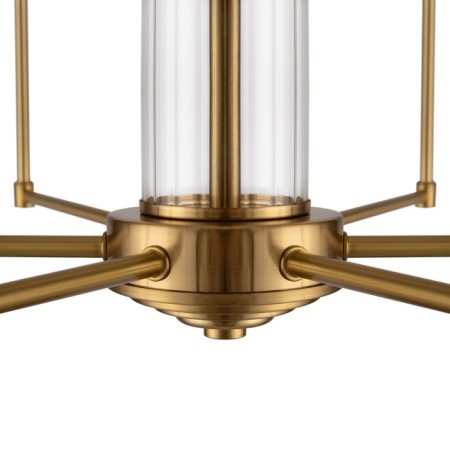 Chandelier 60W, 6he14, 61.3x60 cm, brass-2