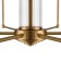 Chandelier 60W, 6he14, 61.3x60 cm, brass