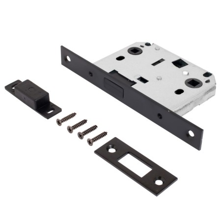 Libe of magnetic gHILUR Art L7050-MS BL, matte black color, without handles, with a latch