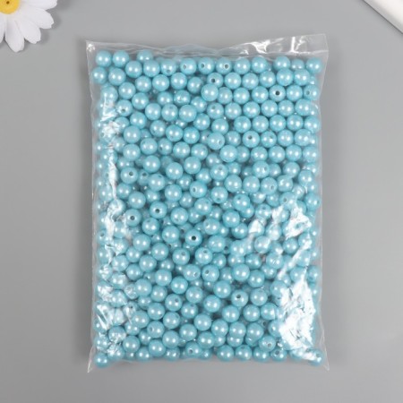 Set of beads "Pearls" d 10 mm, 250 gr, gray-blue-2