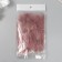 Feather decorative goose downy "coffee" set 40 pcs h = 10-15 cm