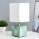 Safari table lamp E27 40W azure 12.5x12.5x29 cm Risalux