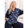 Female jacket, size 54, blue color
