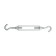 Talter hook-trick tundra Krep, Din1480, M8, galvanized, 1 pcs