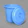 Food tank with a lid, 25 l, mix
