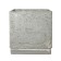 Kashpo for flowers and plants, light charcoal 30x30x30cm, 23l 10702058