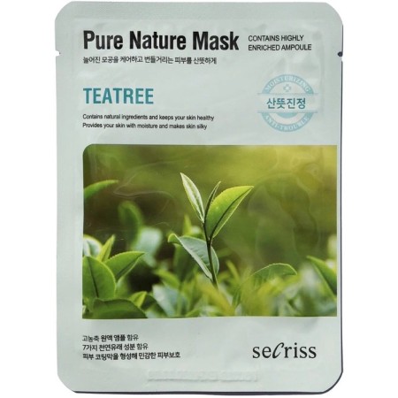 Facial face mask ANSKIN Secriss Pure Nature Teatree, 25 ml