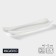 Porcelain dish Magistro "Blanche", 40 × 13 × 4 cm, white color