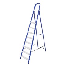 Tundra ladder, combined metal, 9 steps, 1880 mm