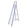 Tundra ladder, combined metal, 9 steps, 1880 mm