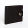 Male purse on a magnet, department for bills, for maps, brown color