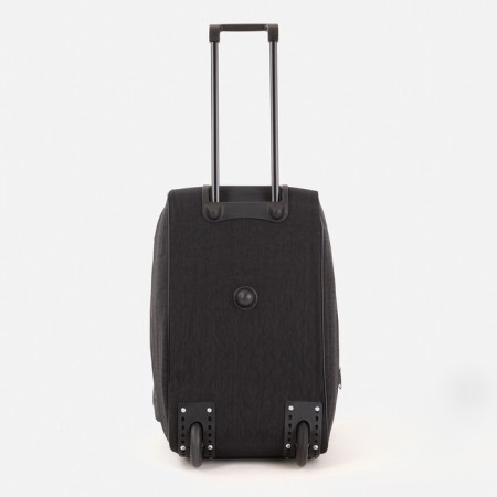 Road bag on wheels, a lightning department, with an increase, an outer pocket, black color-3
