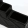 Doster for liquid soap, black, 16 x 12 x 4 cm.