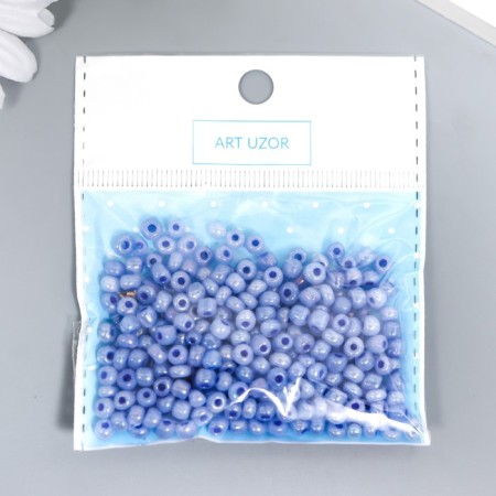 Glass glass 6/0 "Color middle. Cornflower" 30 g-2