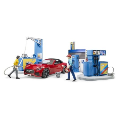 Game set "Carrying with car wash and accessories"-2