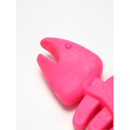 Chewing toy "plankton", TPR, 12.5 cm, pink-2