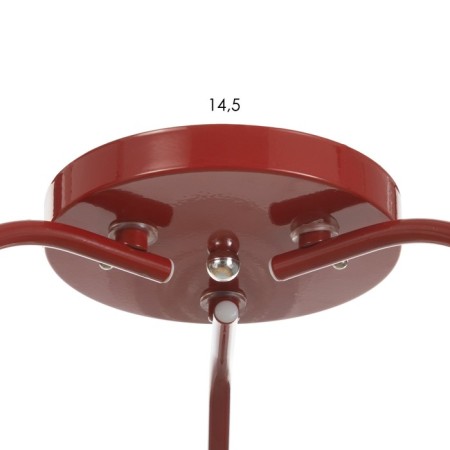 Causte "Online" (Tsil.) 3x15W E27 Model: BR 00286 Red 50x50x15cm-4