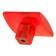 Handle Plastic 003 button, plastic, red