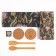 Set Gift Ethel Happy Moment: a towel, stands, a kitchen spoon, a kitchen blade