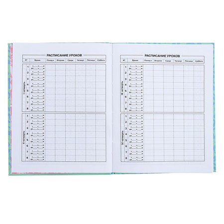 Universal diary for grades 1-11, 48 sheets "Techno Panther", integral cover, glossy lamination, foil embossing-6