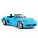 BBURAGO Porsche 718 BOXSTER, DIE-CAST, 1:24, Blue color, opening doors