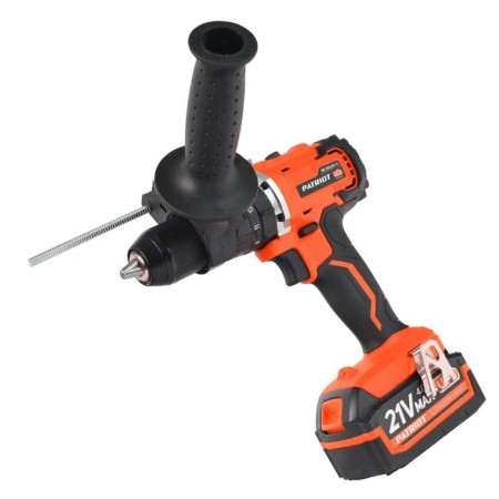 Drill-shuruvumvets Patriot Br216US-H, 21 V, 2X4 Ah, Li-Ion, 450 Nm, shock-4