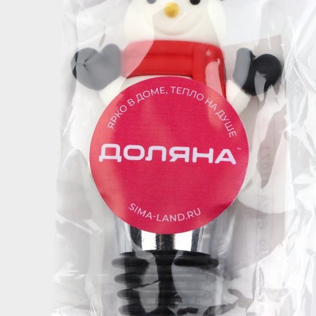 Circle for a bottle of the Dolyan "Snowman"-2