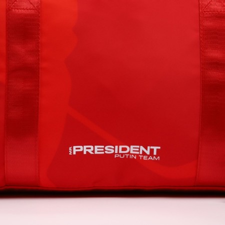 Sports bag "Russian Hokey", 47 x 28 x 24 cm, red color-5