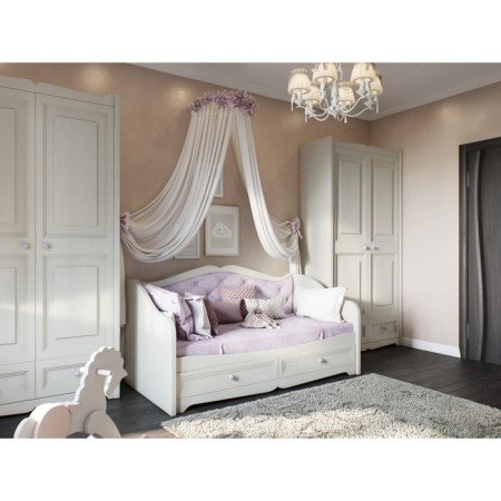 Maytoni ARM013-06-W, 6HE14, 40W, 61x61x87 cm, white antik color-4