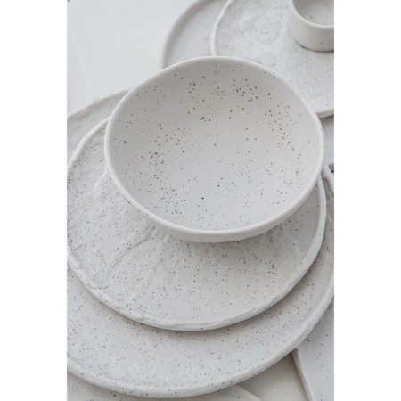 Porcelain dish for feeding Magistro Slate, D = 21 cm, white color-8