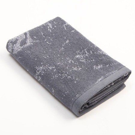 The towel Named Tensor Ethel Alexey is gray, 50x90cm, 100% cotton, 420g/m2-1