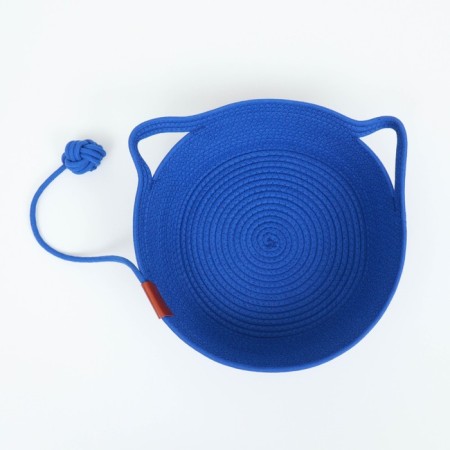 Ecologize animal sunbed (chlobum), 35 x 35 x 12 cm, weight up to 5 kg, blue-5