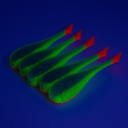 Yaman foam fish with silicone insert, 90 mm, color 26 UV, 5 pcs.-3