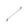 REXANT REXANT KEACE 12-5853-2, chrome, crankshaft, 8x10 mm