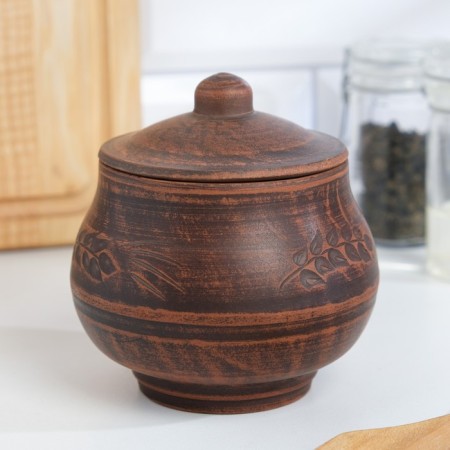 Pot for the hot "Kolos" 0.3 l., 11x10x10 cm-3