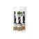 SIBRTSHIC of brushes 82507, natural bristles, flake, 25 mm, 35 mm, 50 mm, 3pcs.