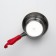 Stainless steel bucket, 1 l, plastic handle, color of the pen Mix