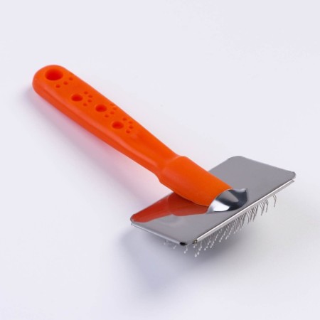 Puchoderma "paws" small with drops, 6 x 12 cm, orange-1