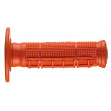 Orange handles Half Waffle, on the steering wheel 22 mm