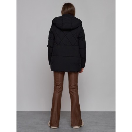 Winter jacket, size 48, black color-3