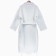 Unisex bathrobe Pamira, size l, white color