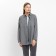Female shirt, gray-black color, size 44