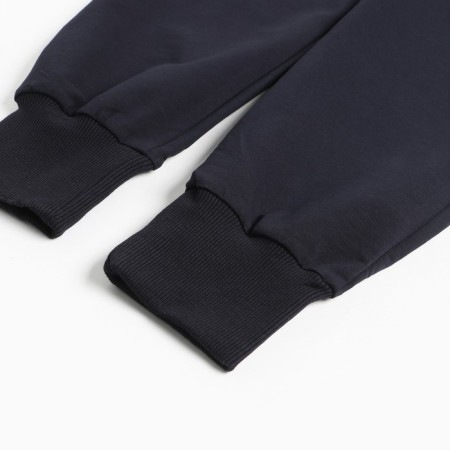 Women's costume (sweatshirt/pants), dark blue/pink color, size 48-50-9