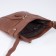 Cross-Bodi Bag on a zipper, brown color