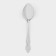 Tablespoon "Slavyanka", h = 19.5 cm, thickness 1.2 mm, silver color