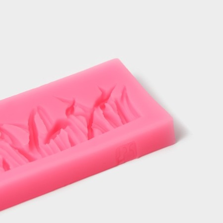Mold "Weed", silicone, 12 × 4 cm, color mix-2