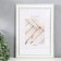 Photo frame plastic "Mira" 20x30 cm white (plastic screen)