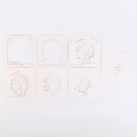 Set for creativity "Create a nightlight", frame "Cosmonaut"-3